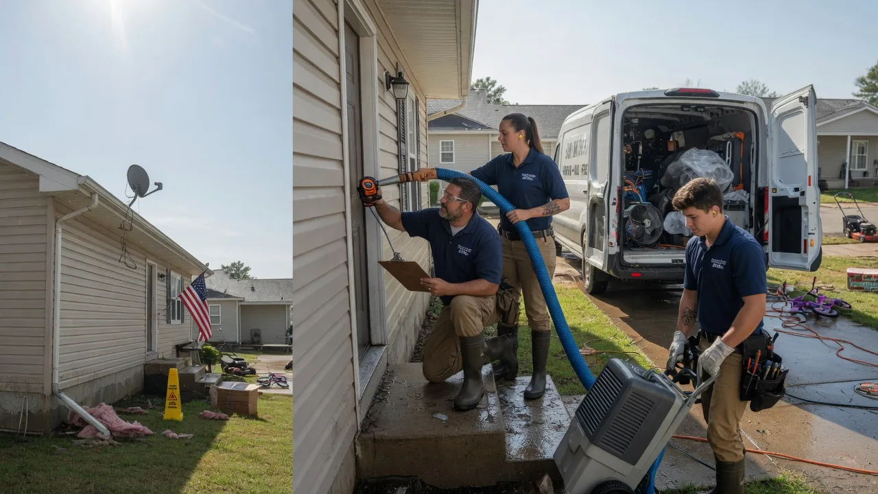 Ceiling Water Damage Restoration in Deweyville, TX near me